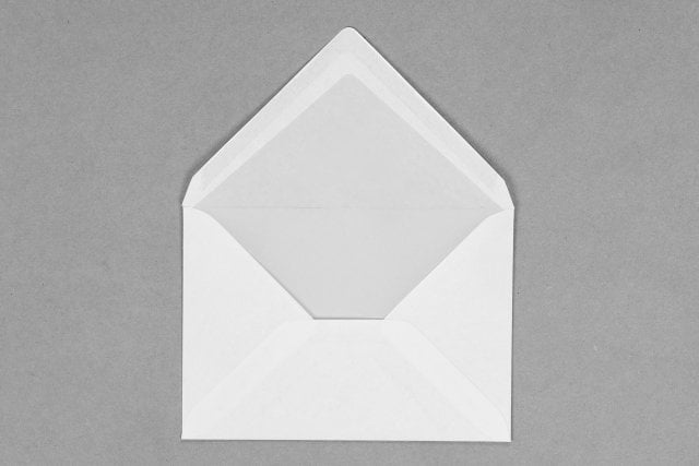 Enveloppes DIN C6, blanches avec doublure intérieure