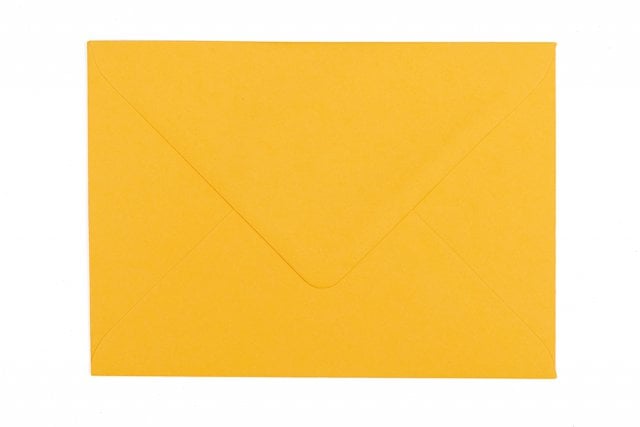 Enveloppes DIN B6, jaune profond