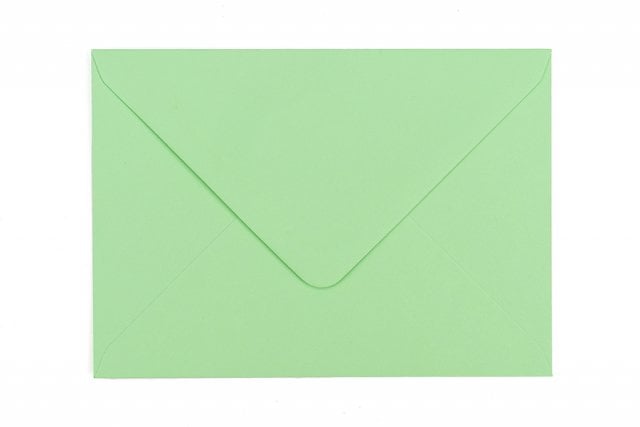 Enveloppes DIN B6, vert clair