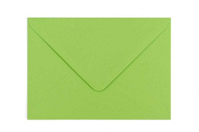 Enveloppes DIN B6, Vert
