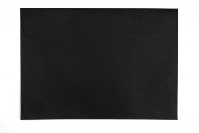 Enveloppes DIN C4 autocollantes, noires