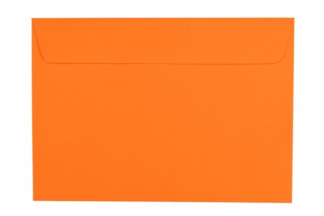 Enveloppes DIN C5 autocollantes, Orange