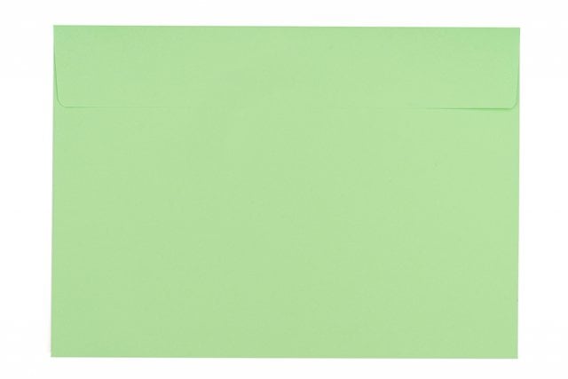 Enveloppes DIN C5 autocollantes, vert clair