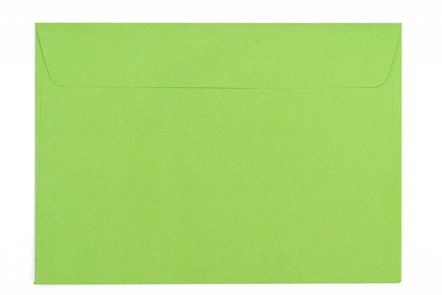 Enveloppes DIN C5 autocollantes, vertes
