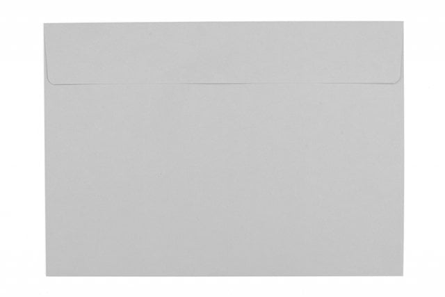 Enveloppes DIN C5 autocollantes, gris clair