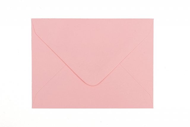Enveloppes DIN C7, Rose