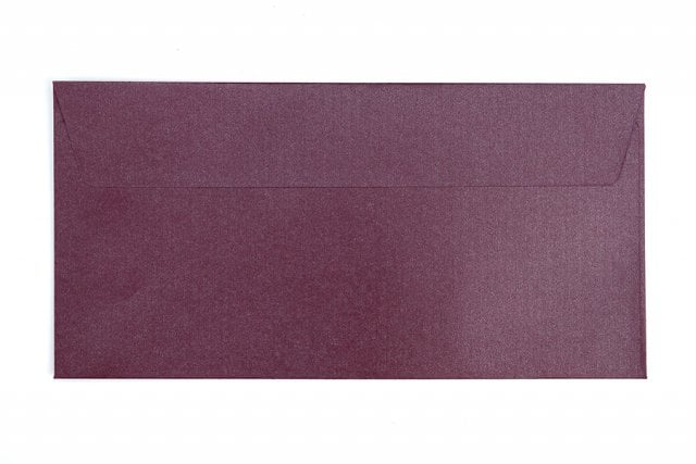 Enveloppes DIN long adhésives, nacre baie