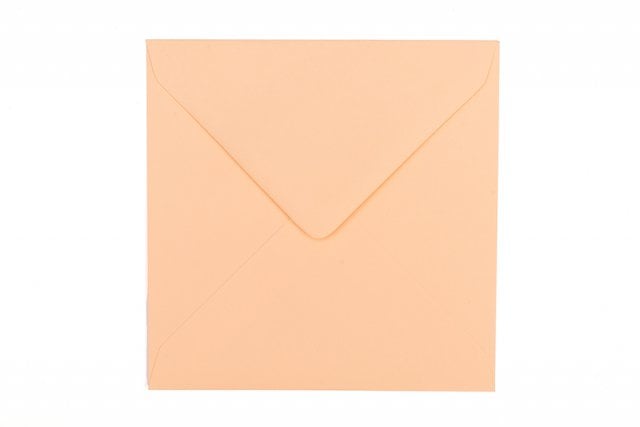 Enveloppes Carré 130x130 mm, Saumon