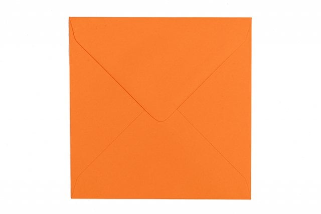 Enveloppes Carré 130x130 mm, Orange