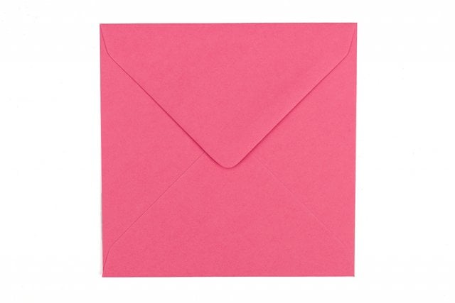 Enveloppes Carré 130x130 mm, Rose