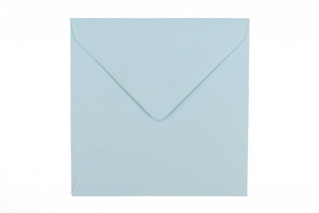 Enveloppes Carré 130x130 mm, Bleu clair