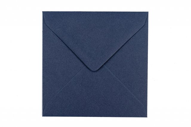 Enveloppes Carré 130x130 mm, Bleu foncé
