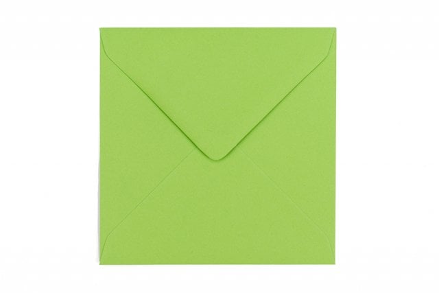 Enveloppes Carré 130x130 mm, Vert