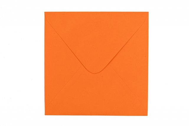 Enveloppes Carré 155x155 mm, Orange
