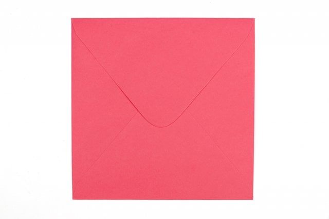 Enveloppes Carré 155x155 mm, Rose