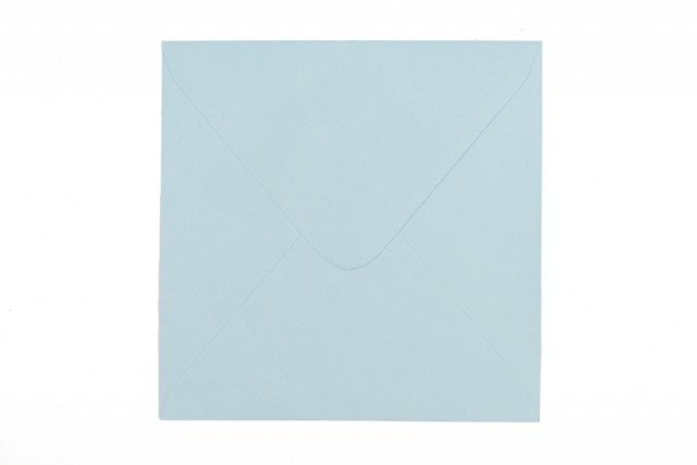 Enveloppes Carré 155x155 mm, Bleu clair