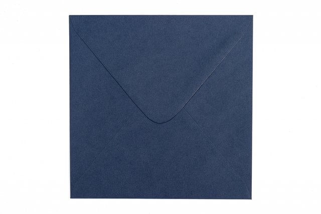 Enveloppes Carré 155x155 mm, Bleu foncé