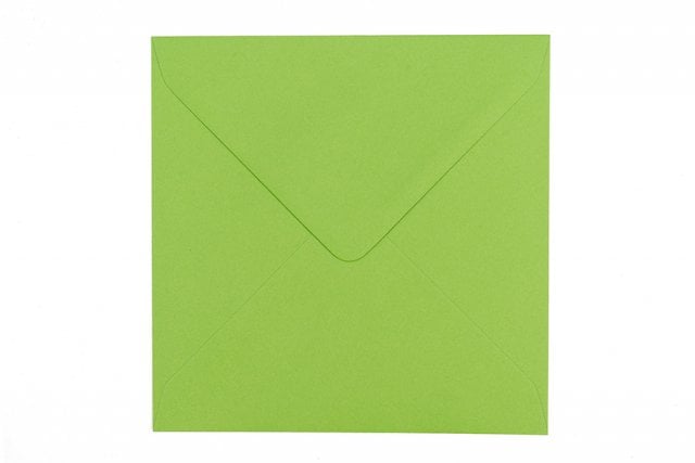 Enveloppes Carré 155x155 mm, Vert