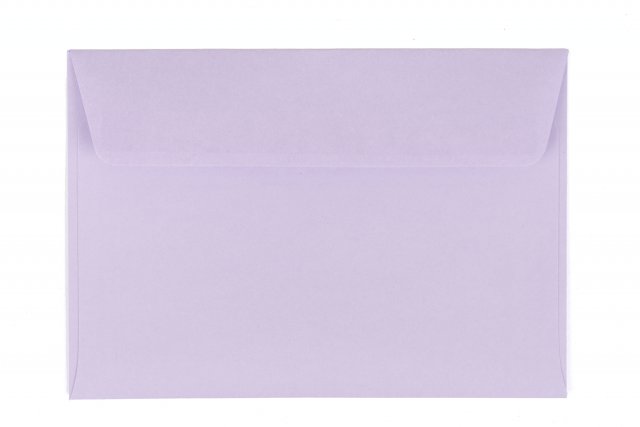 Enveloppes DIN C6 autocollantes, lavande