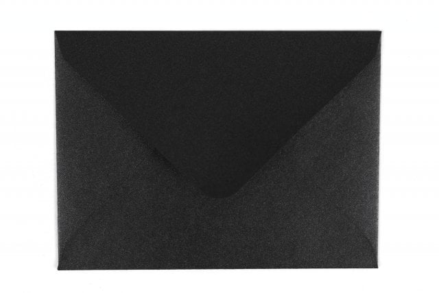 Enveloppes DIN C7, Noir nacré