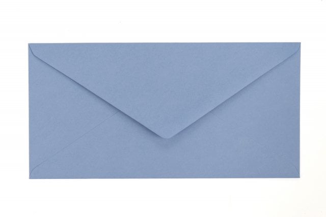 Enveloppes DIN long, Bleu