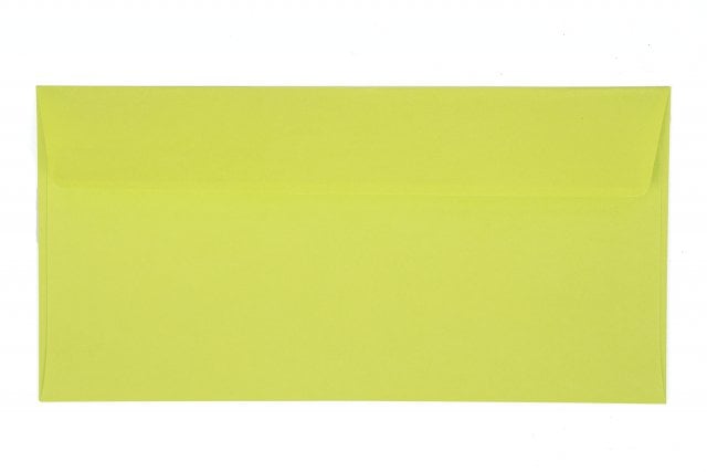 Enveloppes DIN long adhésives, vert mai