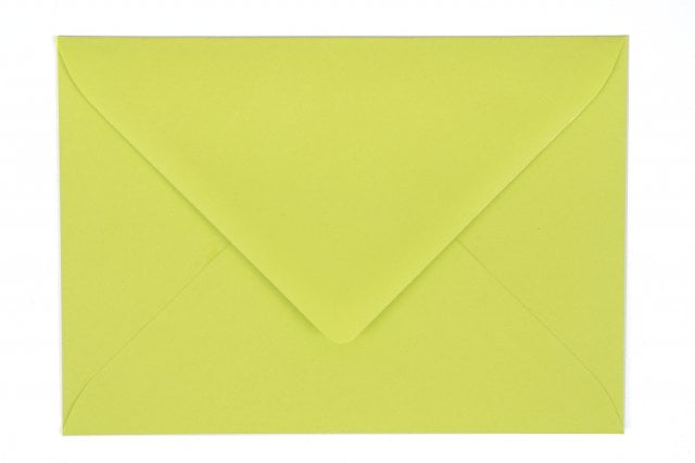 Enveloppes DIN C6, vert mai