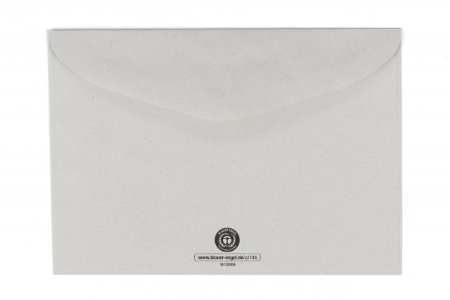 Enveloppes DIN C6, recyclées Gris