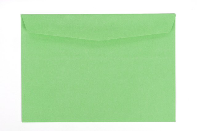 Enveloppes DIN B6, recyclées Vert