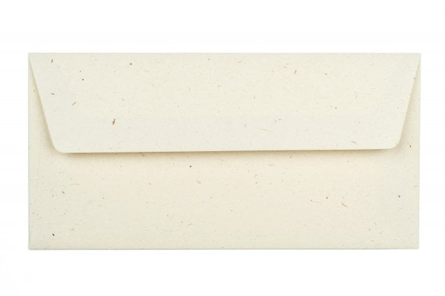 Enveloppes DIN long, Terra Vanilla doublées