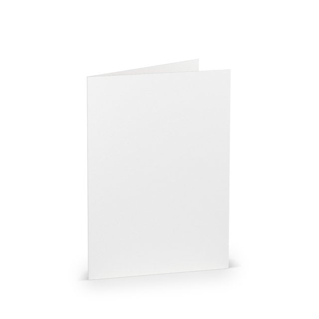 Cartes pliantes DIN A6, blanches