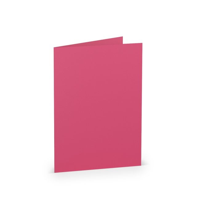 Cartes pliables DIN A6, Rose