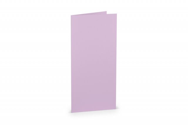 Cartes pliables DIN long, Lavande