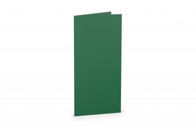 Cartes pliables DIN long, Vert foncé