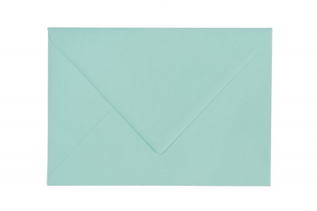 Enveloppes DIN C5, bleu-vert