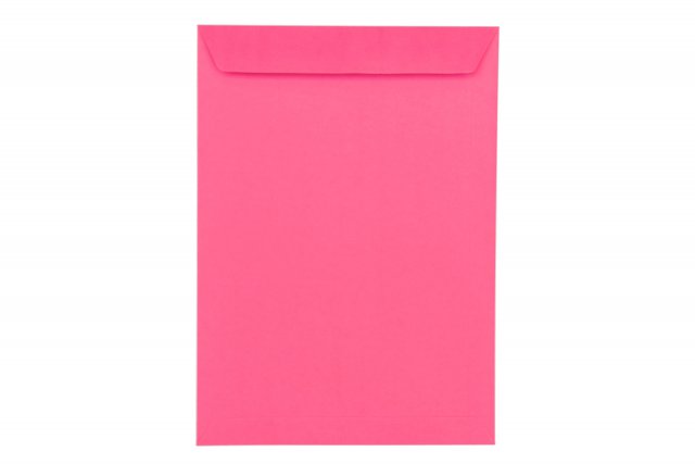 Enveloppes DIN C4 adhésives, rose