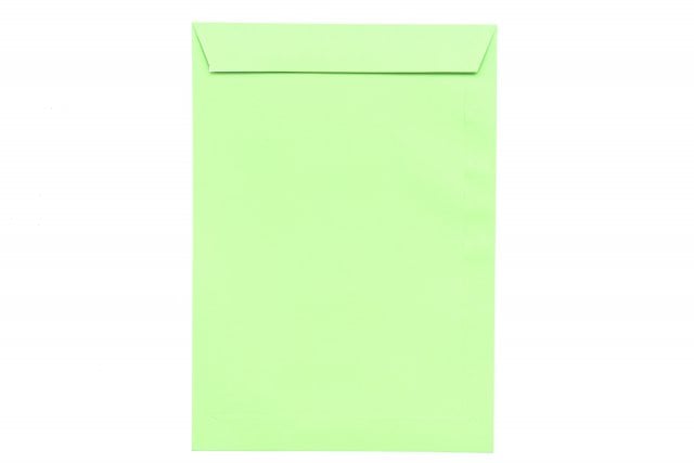 Enveloppes DIN C4 adhésives, vert clair