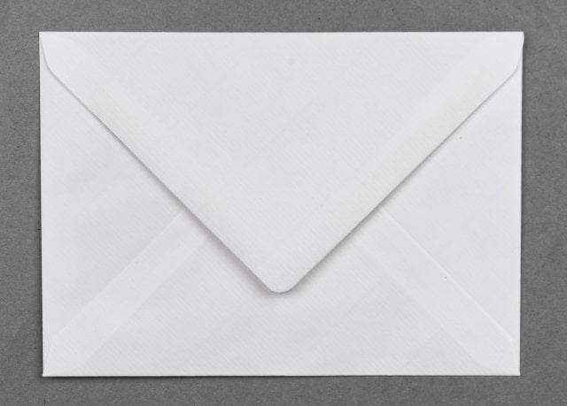 Enveloppes DIN B6, blanc strié