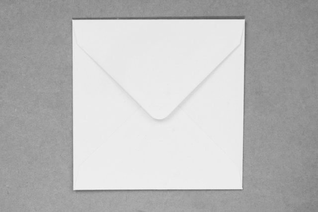 Enveloppes Carré 110x110 mm, Blanc