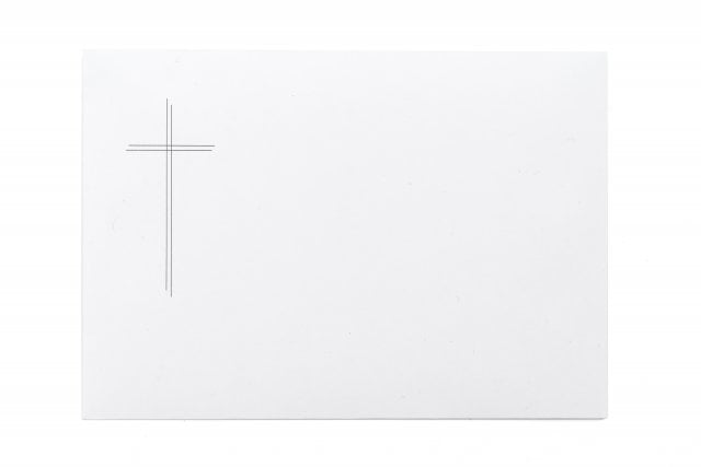 Enveloppes DIN C6 autocollantes, croix