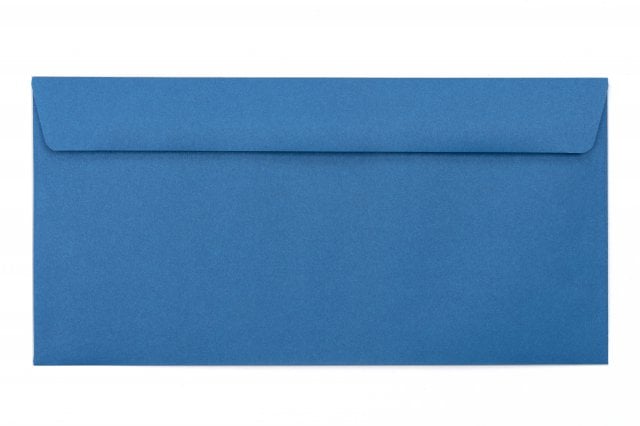 Enveloppes DIN Lang+, impression bleue