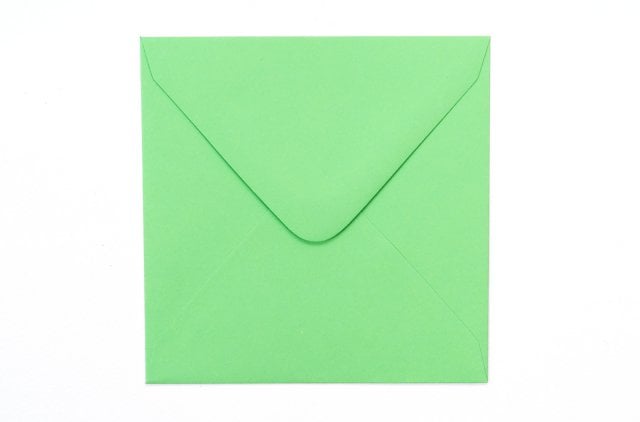 Enveloppes Carré 110x110 mm, Vert clair