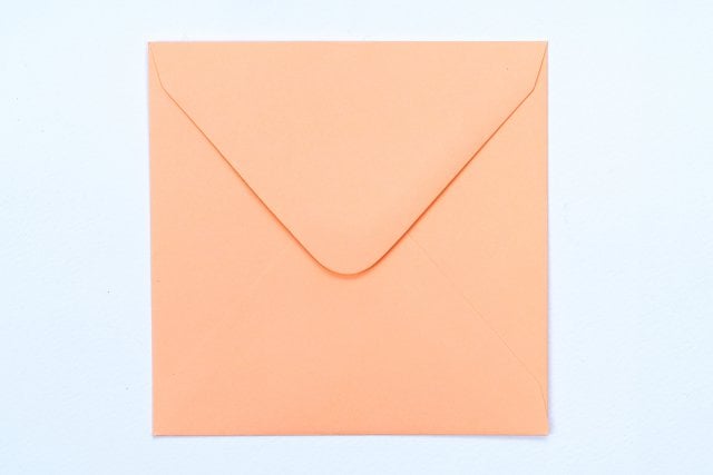 Enveloppes Carré 110x110 mm, Saumon