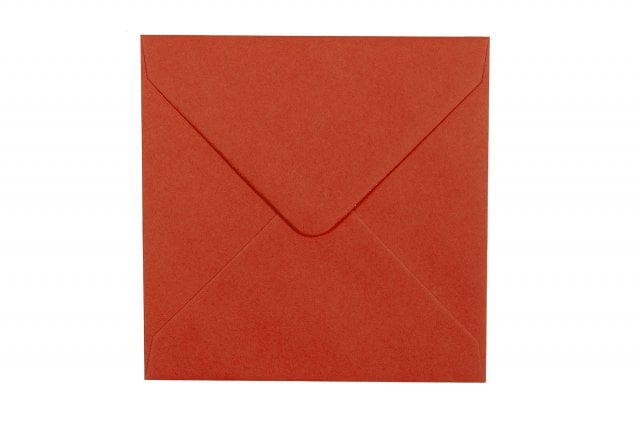 Enveloppes Carré 140x140 mm, Rouge