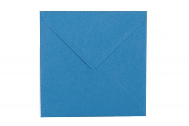 Enveloppes Carré 140x140 mm, Bleu