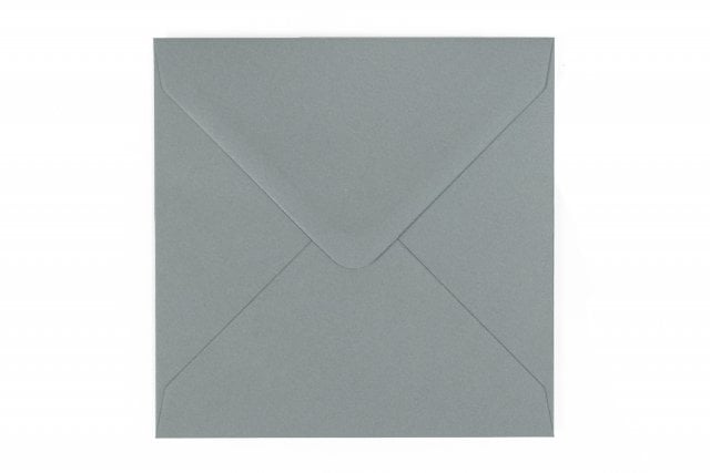 Enveloppes Carré 140x140 mm, Gris foncé