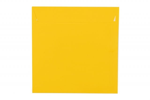 Enveloppes Carrées 220x220 mm, Jaune