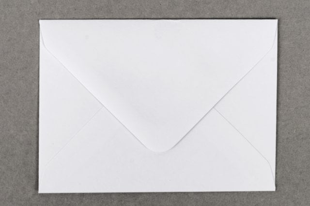 Enveloppes 65x94mm, Blanc