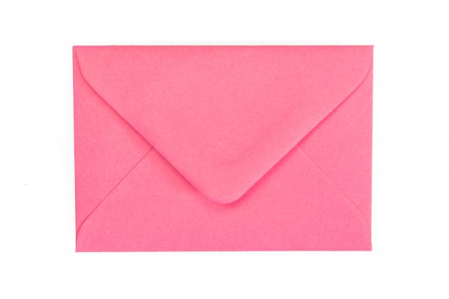 Enveloppes 65x94mm, Rose