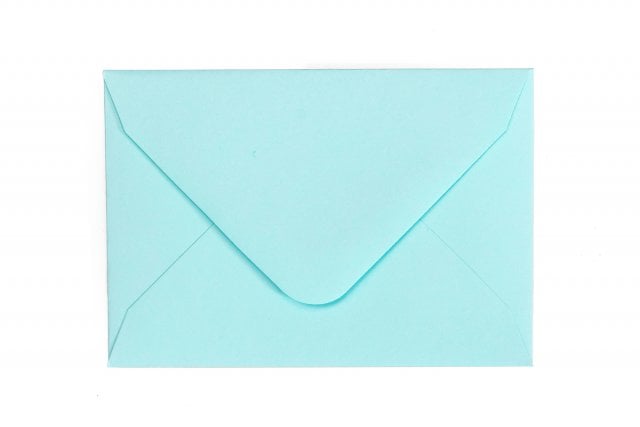 Enveloppes 65x94mm, Bleu Clair